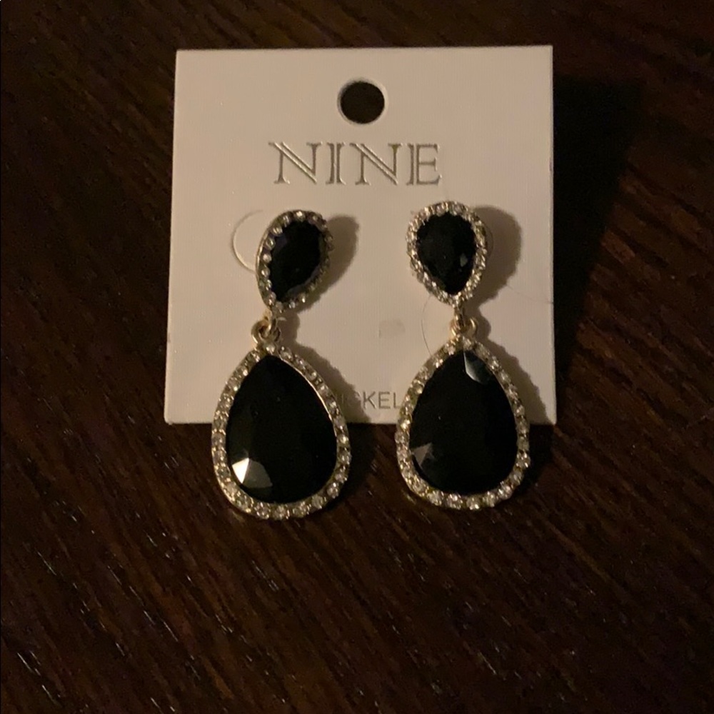 Nine earrings